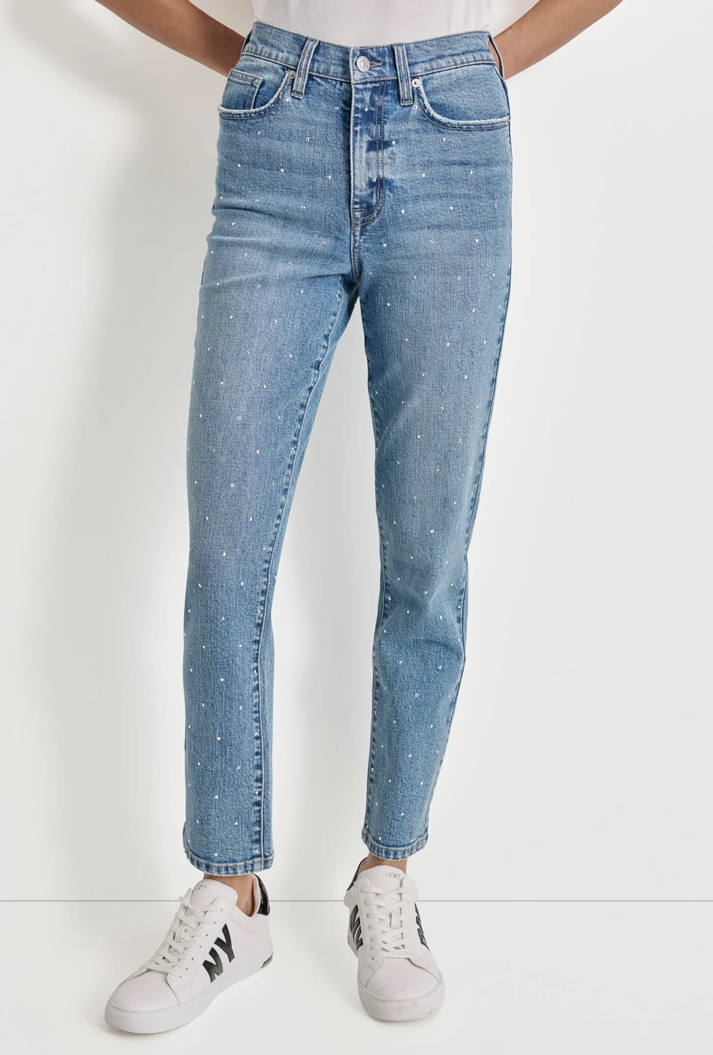 JEANS HIGH RISE STRAIGHT MUJER