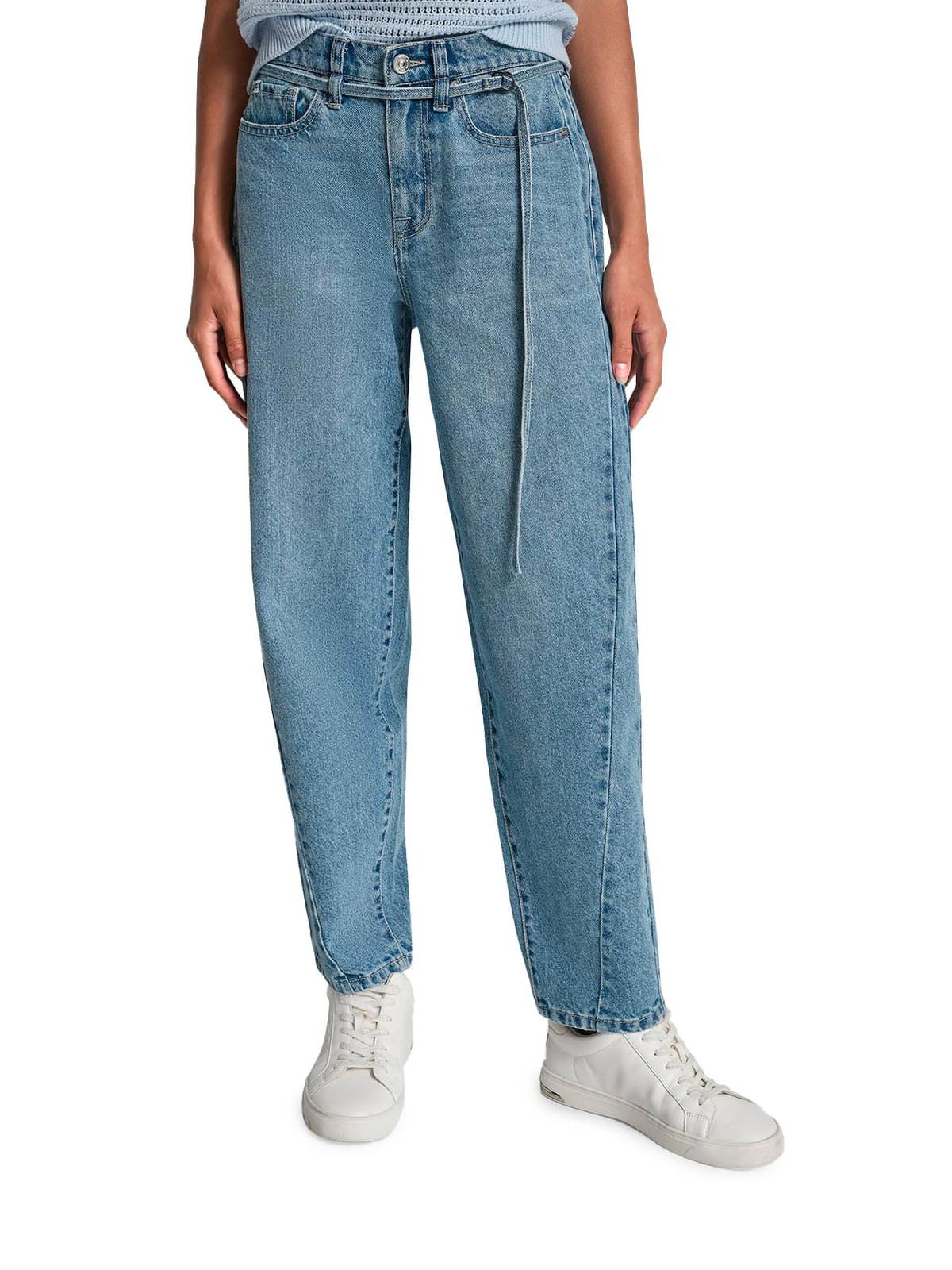 JEANS MID RISE MUJER