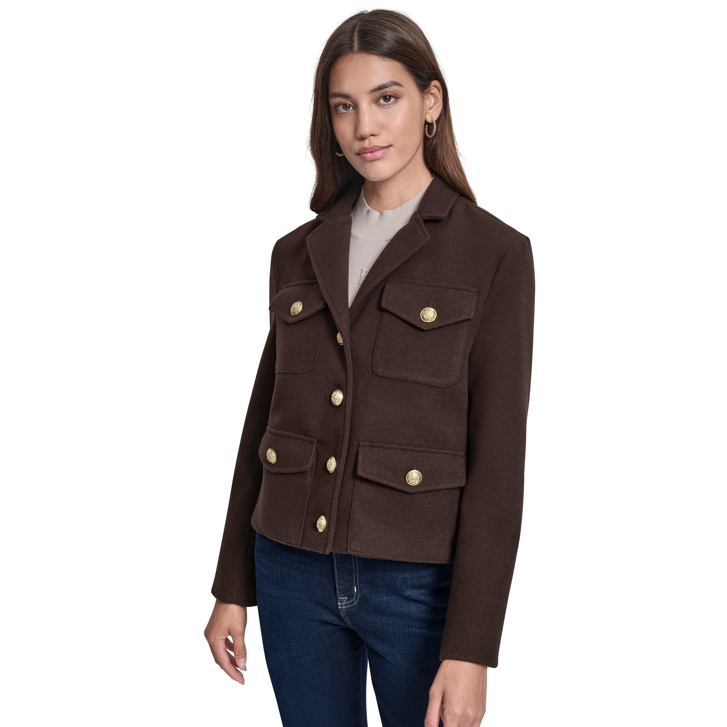 CASACA BUTTON MUJER