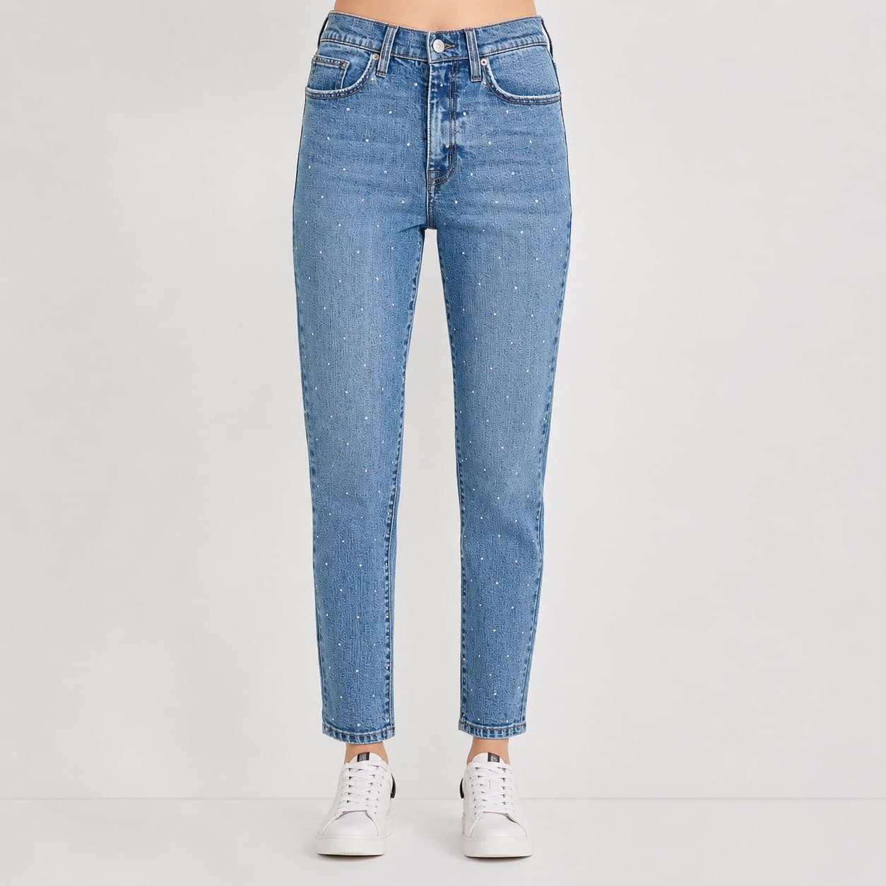 JEANS HIGH RISE STRAIGHT MUJER