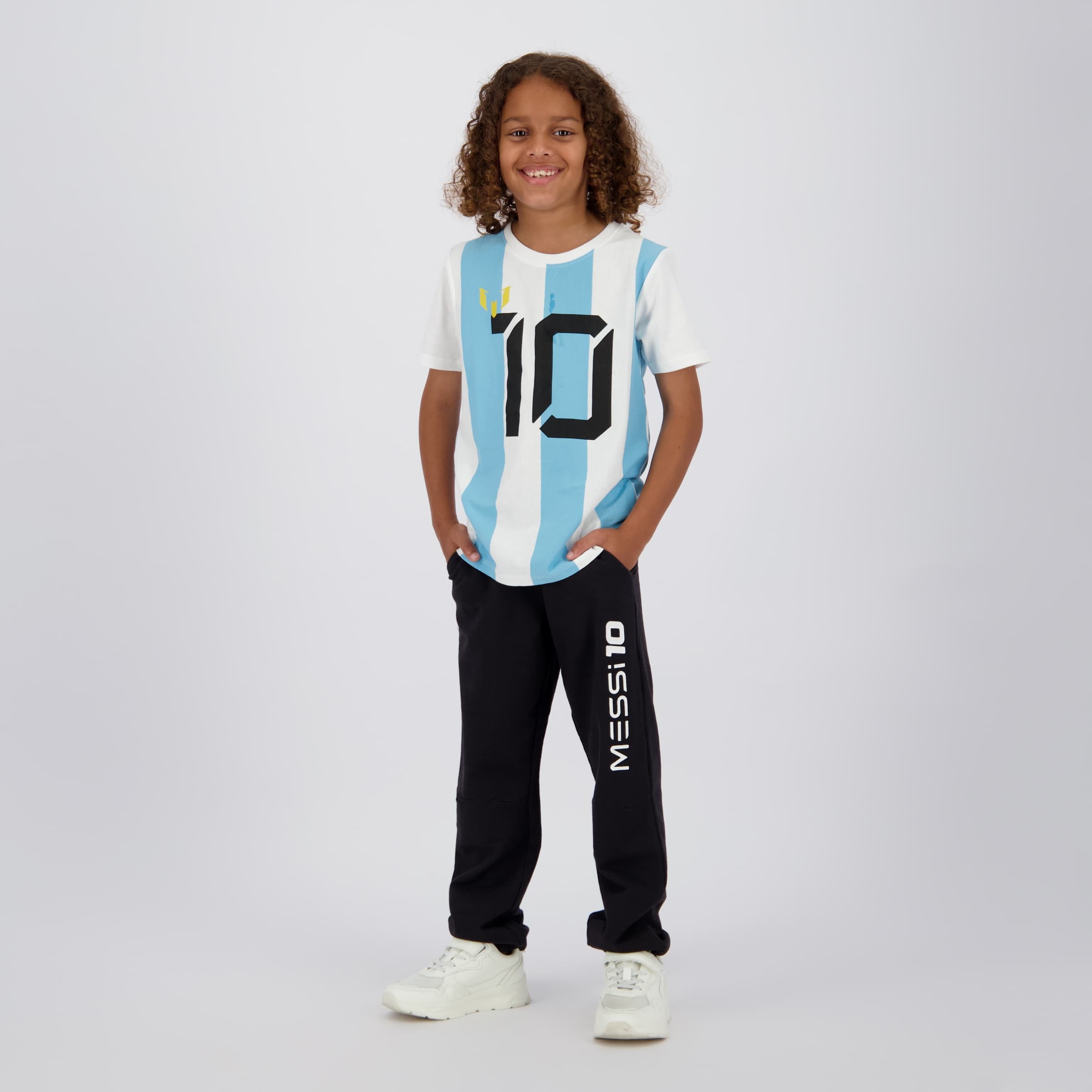 POLERA MC FUTBOL ARGENTINA NIÑOS — imagen 1