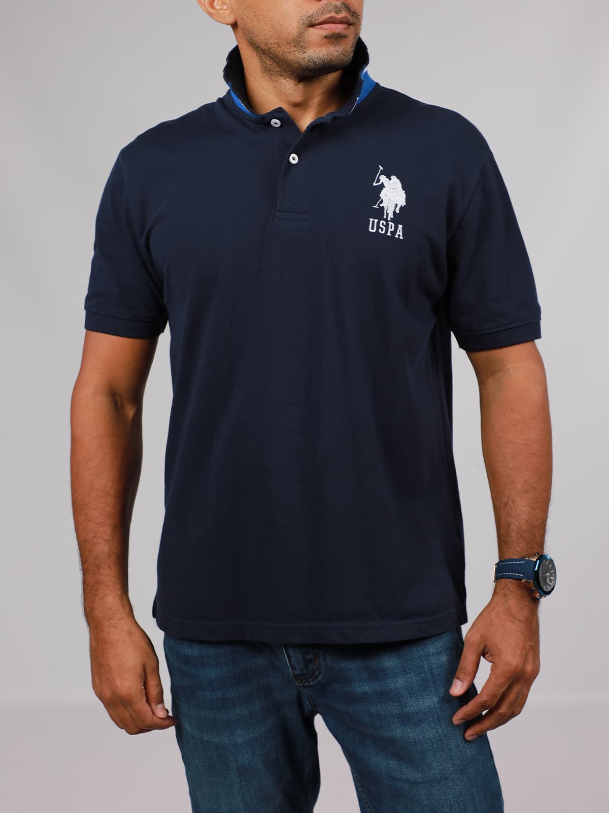 POLERA MC POLO MODA - EXC HOMBRE — imagen 1