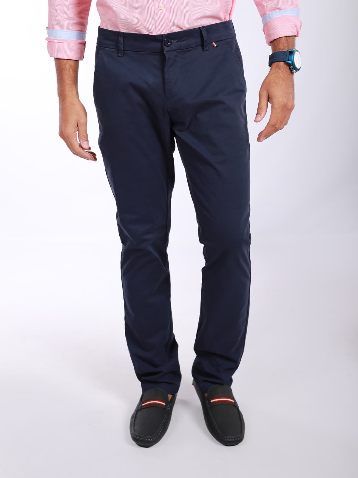 PANTALON BÁSICO TWILL - CHINO HOMBRE — imagen 1