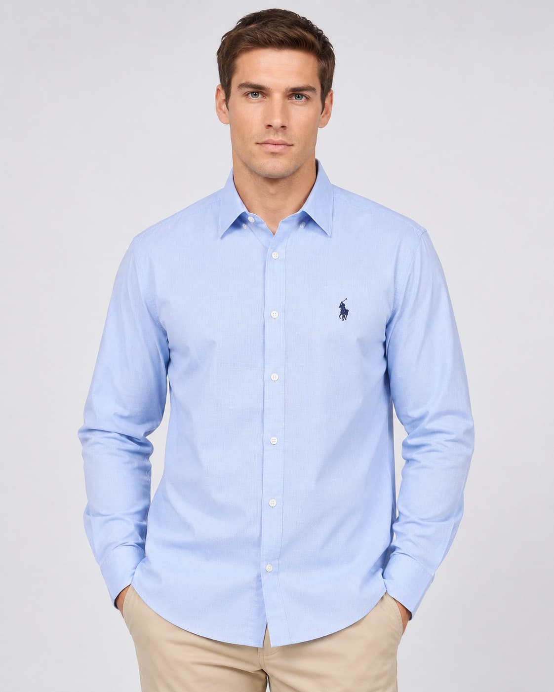 CAMISA ML CUADROS HOMBRE — imagen 1