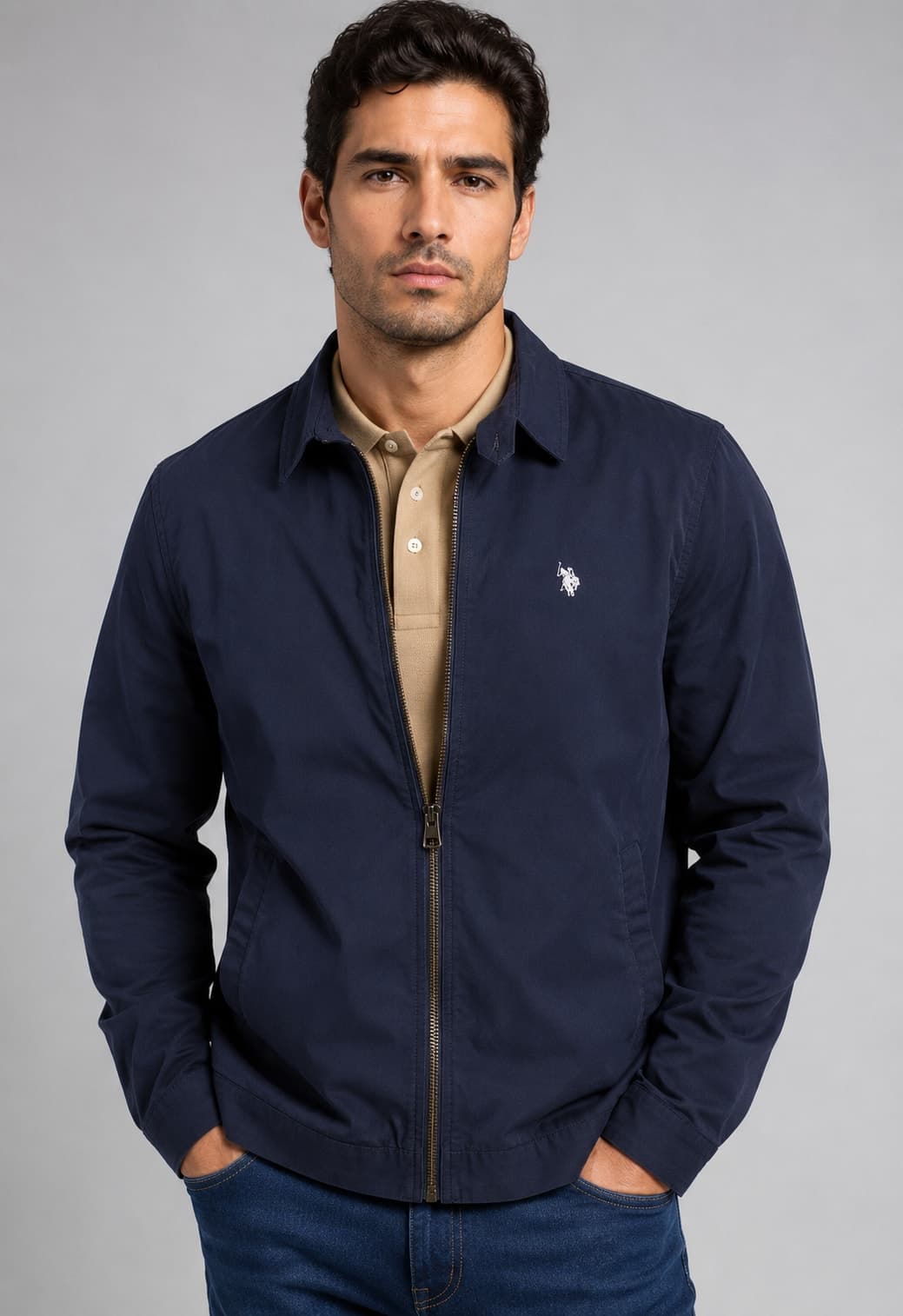 CASACA TWILL ( GABARDINA ) HOMBRE