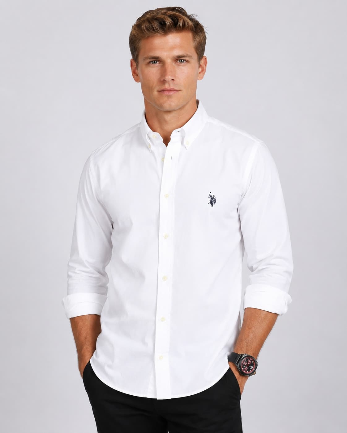 CAMISA ML SIN BOLSILLO HOMBRE — imagen 1