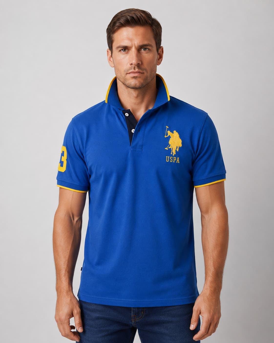 POLERA MC POLO MODA HOMBRE — imagen 1